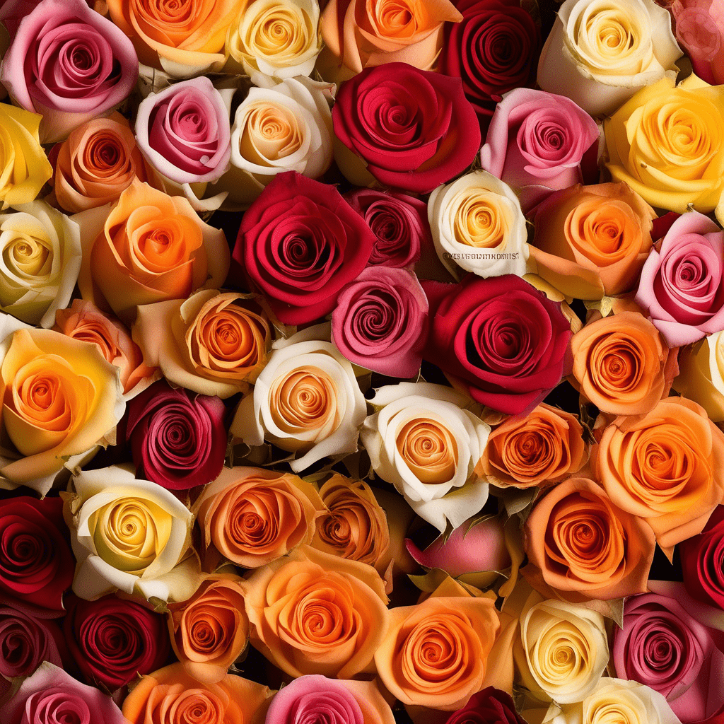 Eathtone Color Roses Ecuadorian Roses: Vibrant Colors & Exceptional Quality